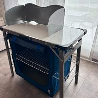 Mobiletto cucina campeggio
