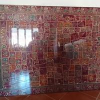 Batik con inclusa cornice.