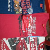 maglie cars 7 anni