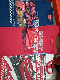 maglie cars 7 anni