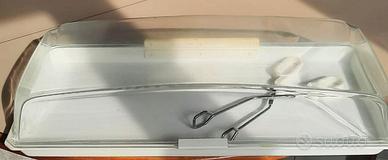 Guzzini vetrina espositore porta brioches traspare