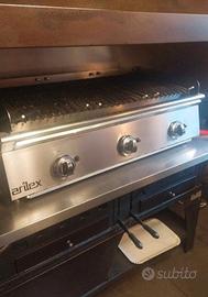 griglia a pietra lavica  gas