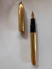 Penna Stilografica Vintage Columbus Laminata Oro