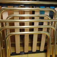 LETTO IN OTTONE una PIAZZA