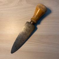 Vintage coltello a lancia