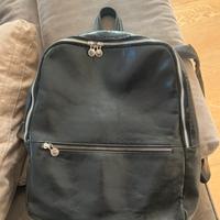 zaino in pelle made italy