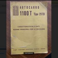 Manuale riparazione revisione Fiat 1100 T