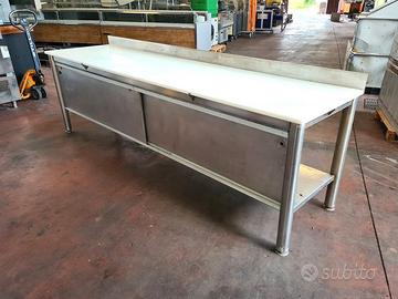 tavolo per taglio carni macello usato