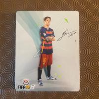 FIRMA LEO MESSI su Custodia Fifa 16