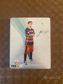 FIRMA LEO MESSI su Custodia Fifa 16