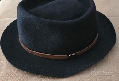 Cappello Borsalino blu tg. 61