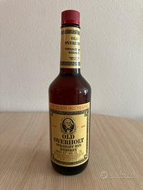 Bottiglia da collezione Old Overholt straight rye