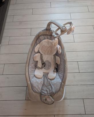 Sdraietta neonato con peluche a forma di pecora