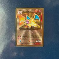Charizard gold metal
