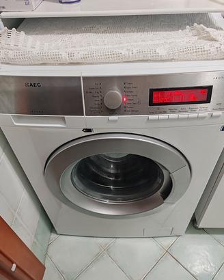 lavatrice Aeg pari al nuovo 6.5 kg 1200 giri a++