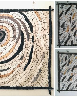 Pannello in mosaico di marmo 