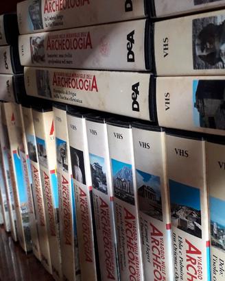 VHS viaggio nelle meraviglie dell'Archeologia