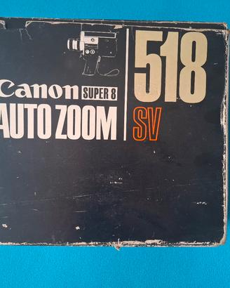 Canon super 8 Auto Zoom 518 SV  vintage