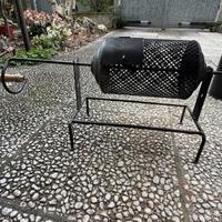 Attrezzatura artigianale per caldarroste