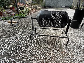 Attrezzatura artigianale per caldarroste