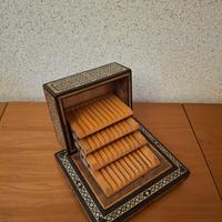 Portasigarette vintage con carillon