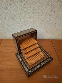 Portasigarette vintage con carillon