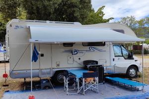 Camper mansardato blucamp sky 400 - 7 posti