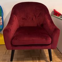 Poltrona bordeaux