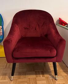 Poltrona bordeaux