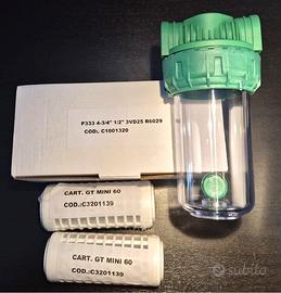 Filtro per l’acqua potabile di facile istallazione