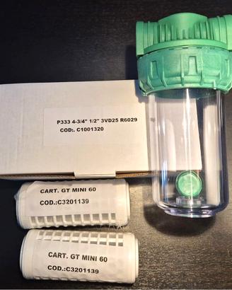 Filtro per l’acqua potabile di facile istallazione