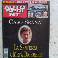 Autosprint 1997 Caso Morte Senna - Doppio Poster