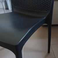 N.2 sedie Bohème antracite 