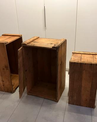 3 Casse di legno