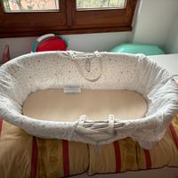 Cesta in vimini per neonato