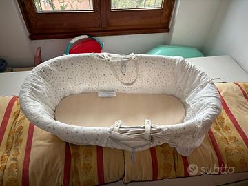 Cesta in vimini per neonato