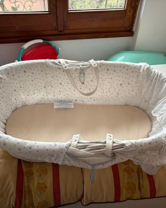 Cesta in vimini per neonato