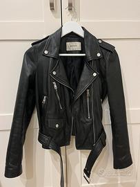 Giacca in vera pelle Stradivarius