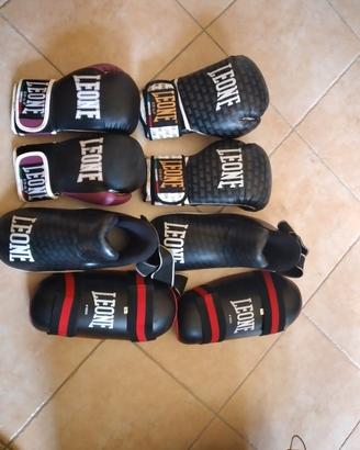 atrezzatura kick boxing 
