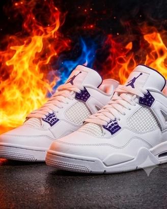 Jordan 4 Purple 