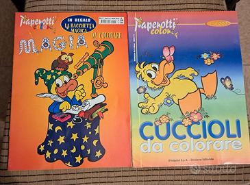 Doppio album da colorare per bambini