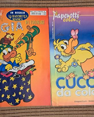Doppio album da colorare per bambini