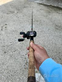 Canna casting Falcon + mulinello Abu Garcia Revo