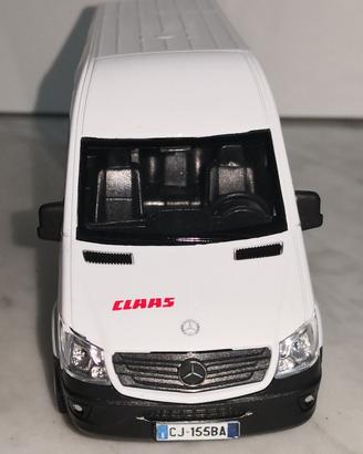 MERCEDES SPRINTER CLAAS SERVICE 1/36 - DIE-CAST