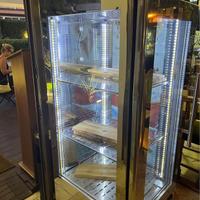 frigo vetrina 3 lati vetro positivo