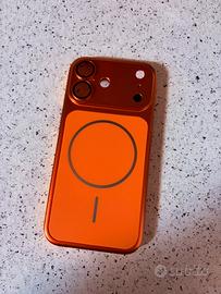 Cover Rigida Arancione MagSafe per iPhone 17