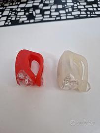 Luci anteriori e posteriori per bici