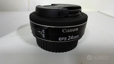 Obbiettivo Canon EFS 24mm f/2,8 STM