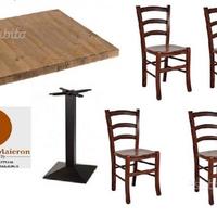 Set cod 119 Sedie e tavoli ristorante pizzeria pub