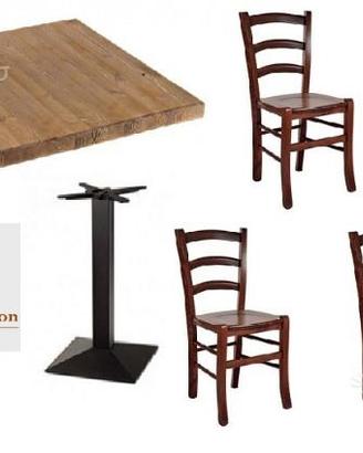 Set cod 119 Sedie e tavoli ristorante pizzeria pub